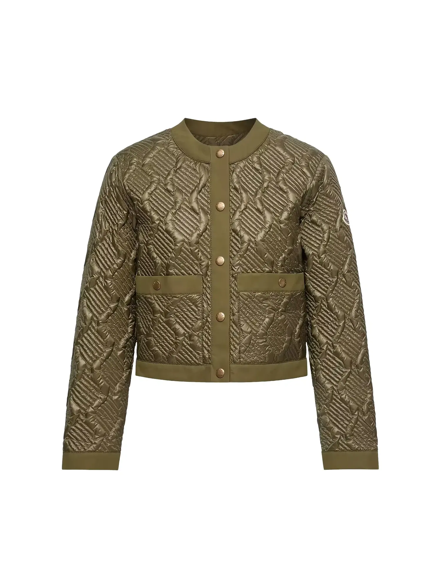 Куртка Moncler Libellule — изображение 1 из 1, оливковый