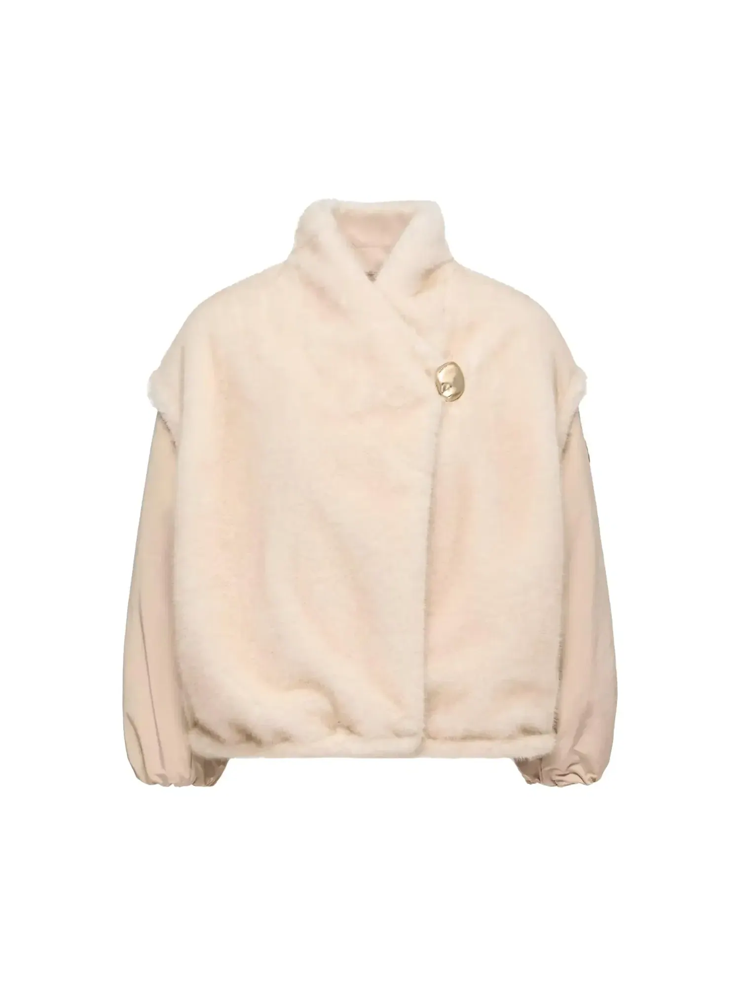 Куртка Moncler Chardonneret — изображение 1 из 1, бежевый