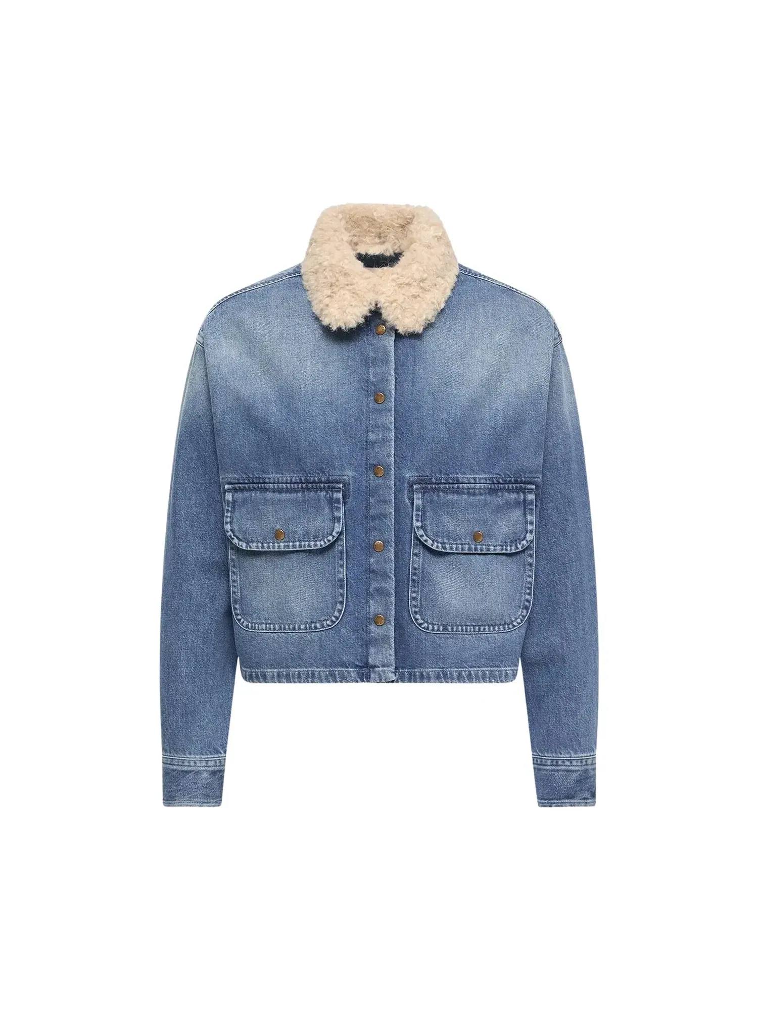 Рубашка Moncler — изображение 1 из 1, синий