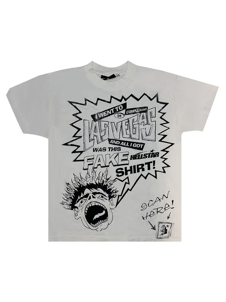 Футболка Hellstar x ComplexCon Exclusive Tee White — белый