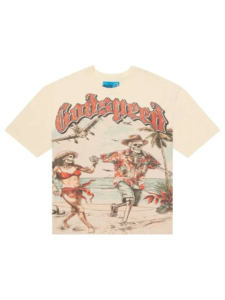 Футболка Godspeed Chasing Aloha Tee — изображение 1 из 2, кость