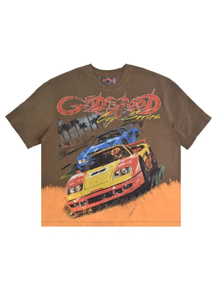 Футболка Godspeed F.T.W Tee — коричневый