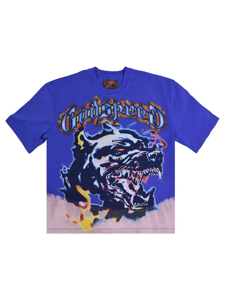 Футболка Godspeed Off The Leash Tee — синий