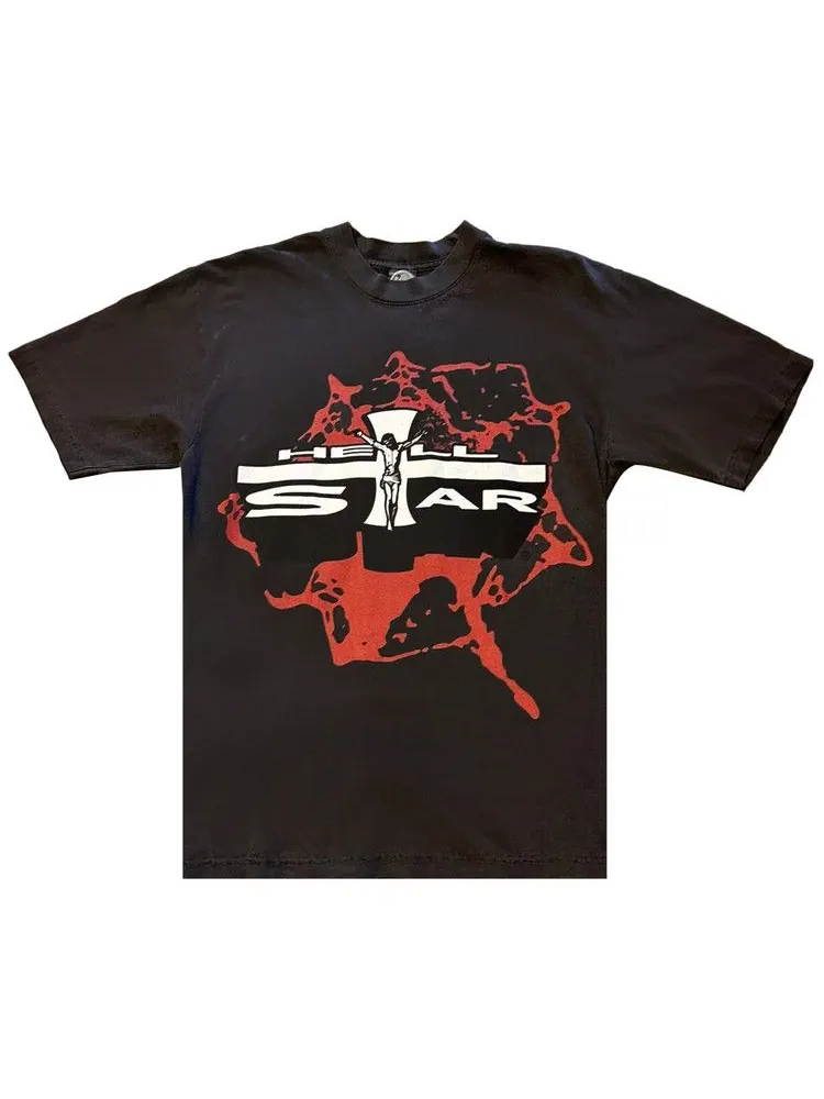 Футболка Hellstar Studios Jesus Emblem Tee — изображение 1 из 2, красный