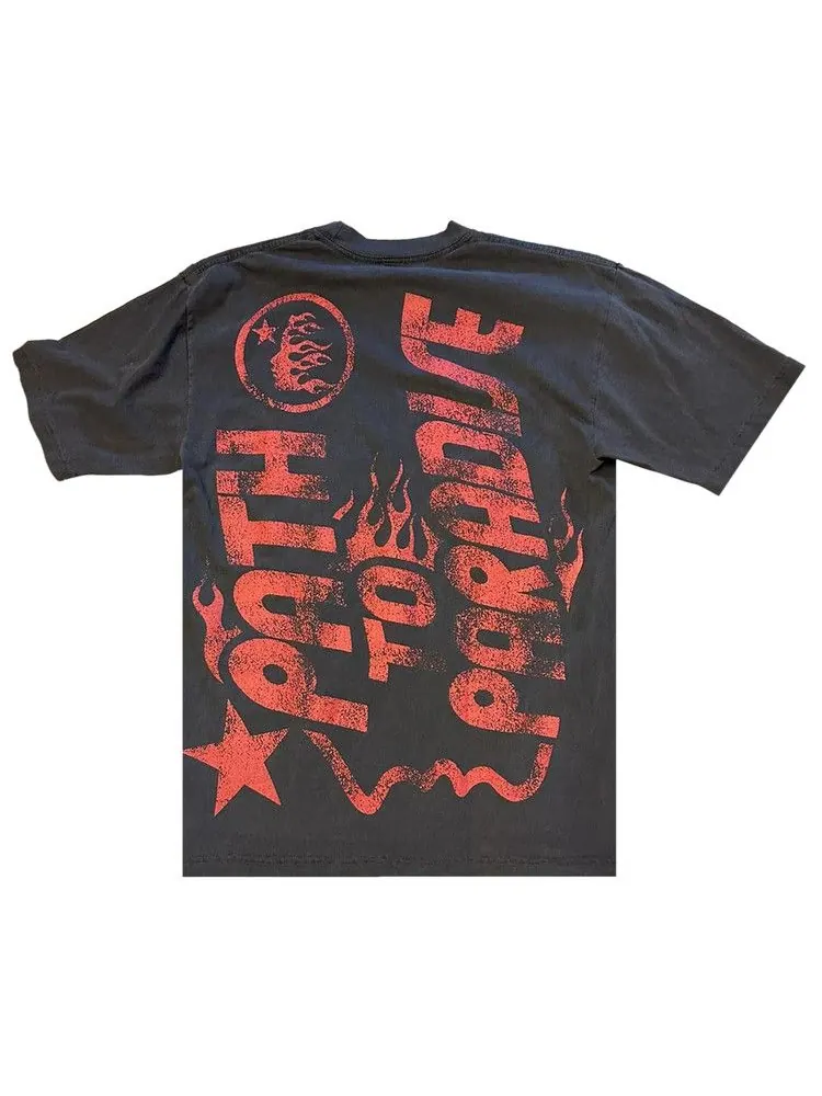 Футболка Hellstar Studios Jesus Emblem Tee — изображение 2 из 2, красный