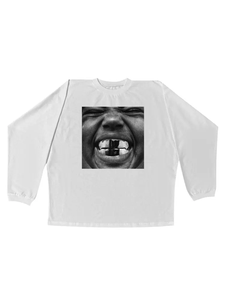 Лонгслив YZY Bully Long Sleeve — белый