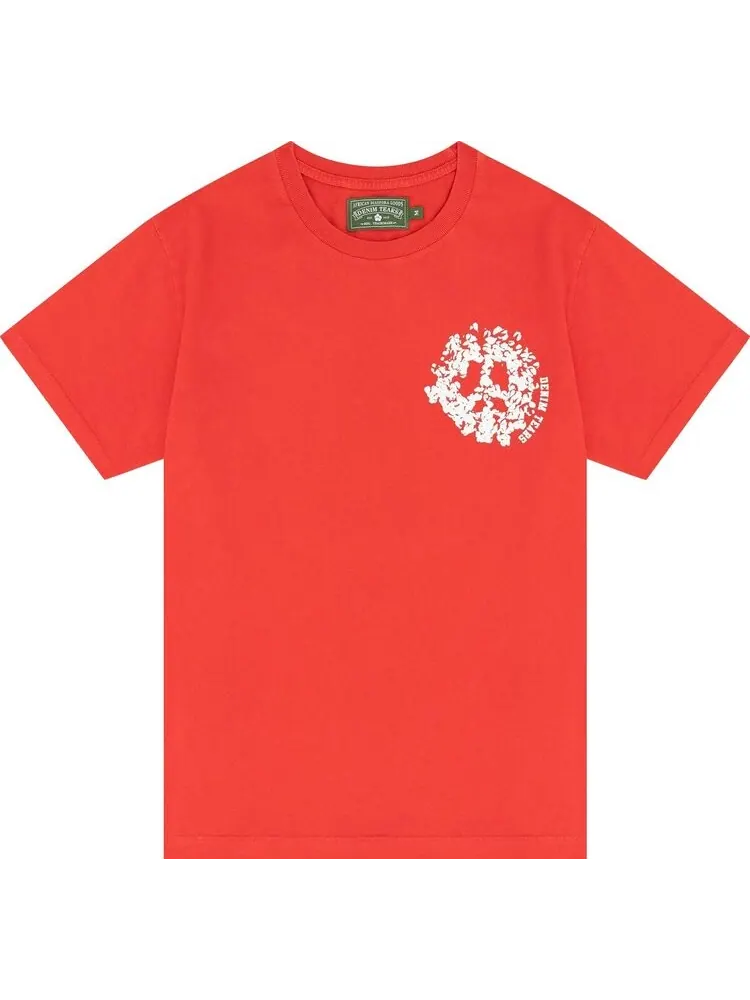 Футболка Denim Tears University 'Red' — изображение 1 из 2, красный