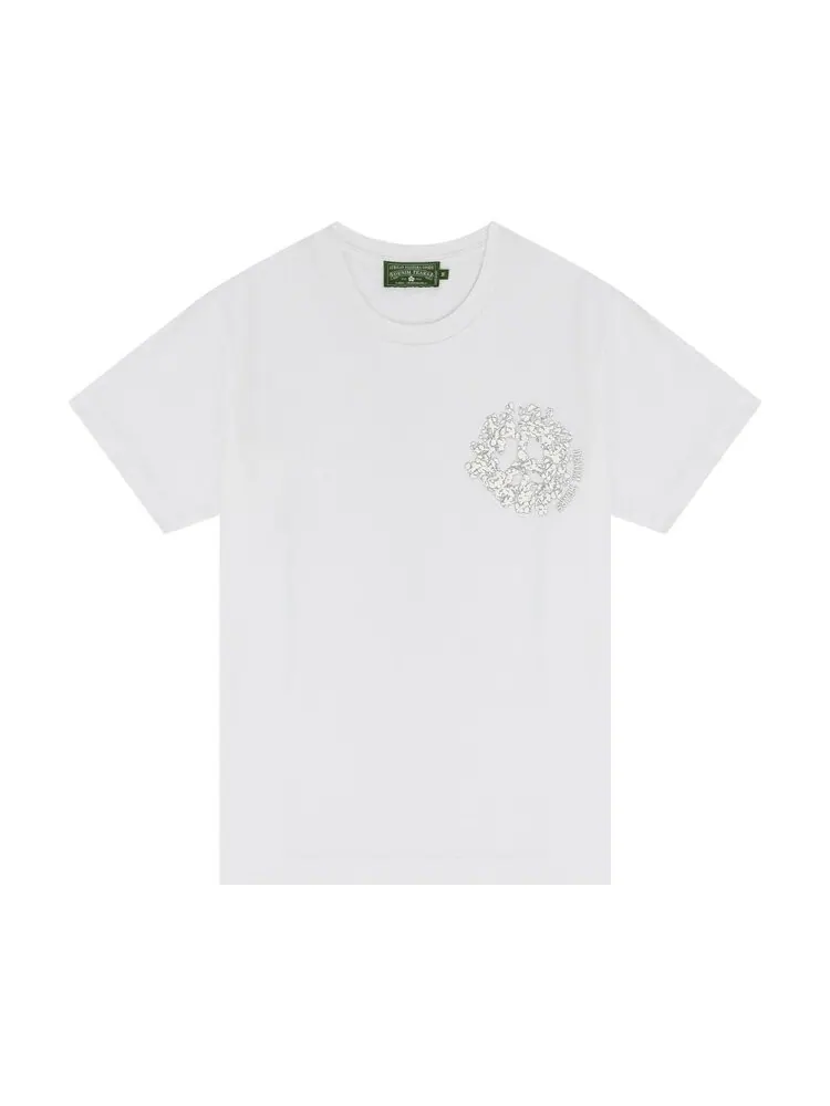 Футболка Denim Tears University 'White' — изображение 1 из 2, белый