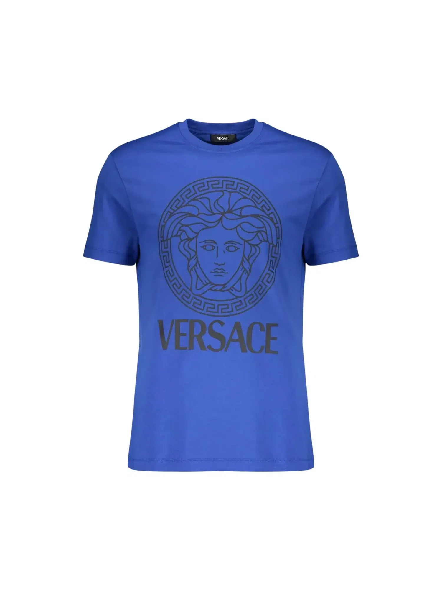 Футболка Versace Iconic Cotton Soft — изображение 1 из 1, синий