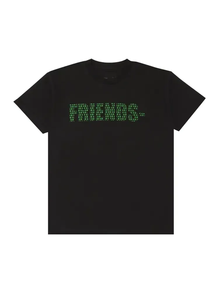 Футболка Vlone Friends Maxtrix — изображение 1 из 3, черно-зеленая