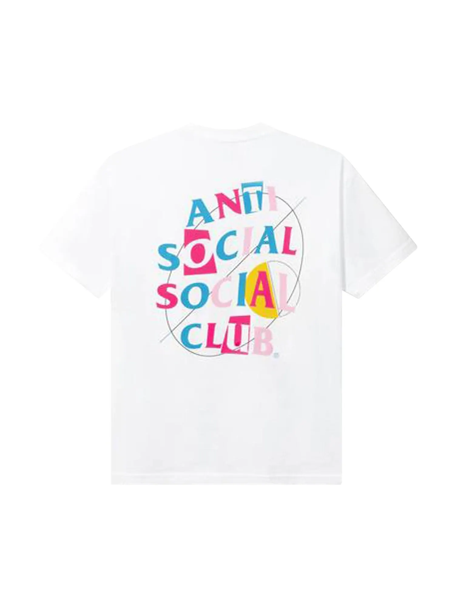 Футболка Anti Social Social Club Mood Bored — изображение 2 из 2, белый