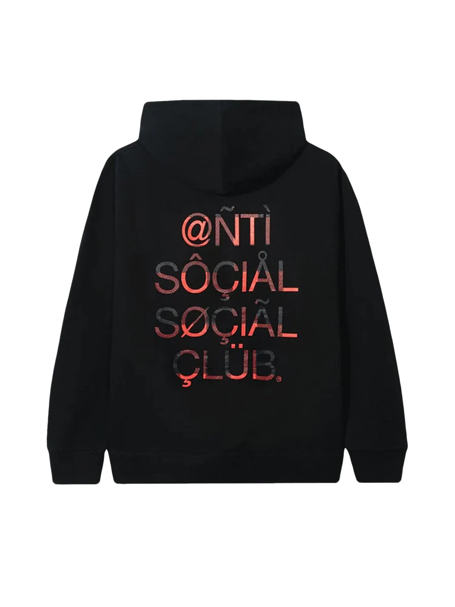 Толстовка Anti Social Social Club ASSC999 Черная — изображение 2 из 2, черный