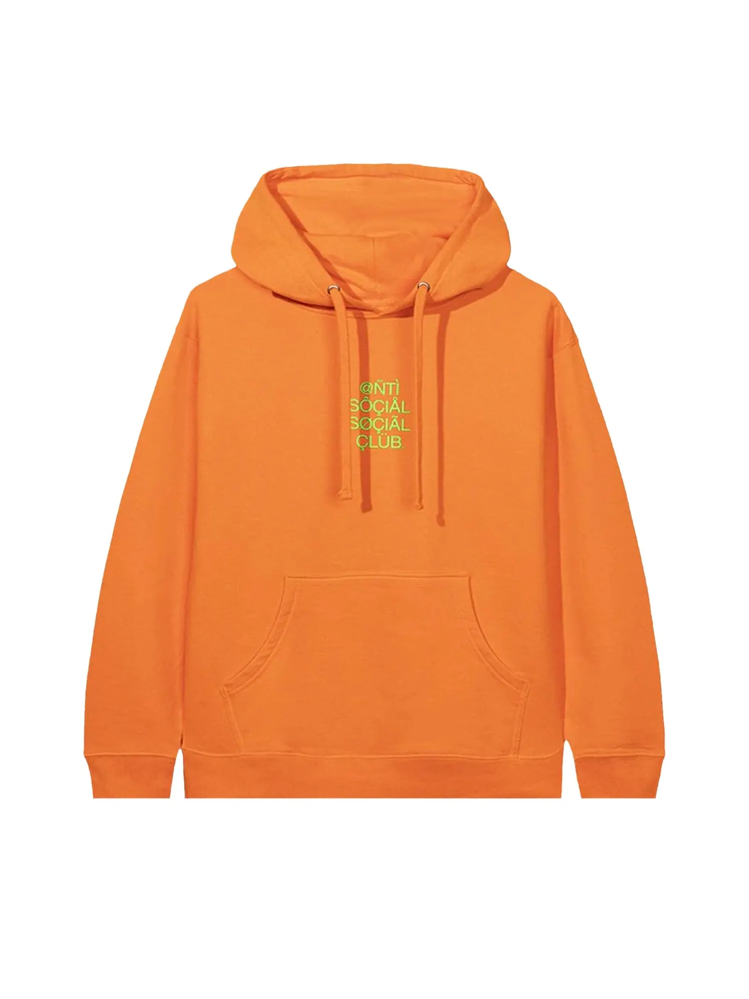 Толстовка Anti Social Social Club ASSC999 Оранжевая