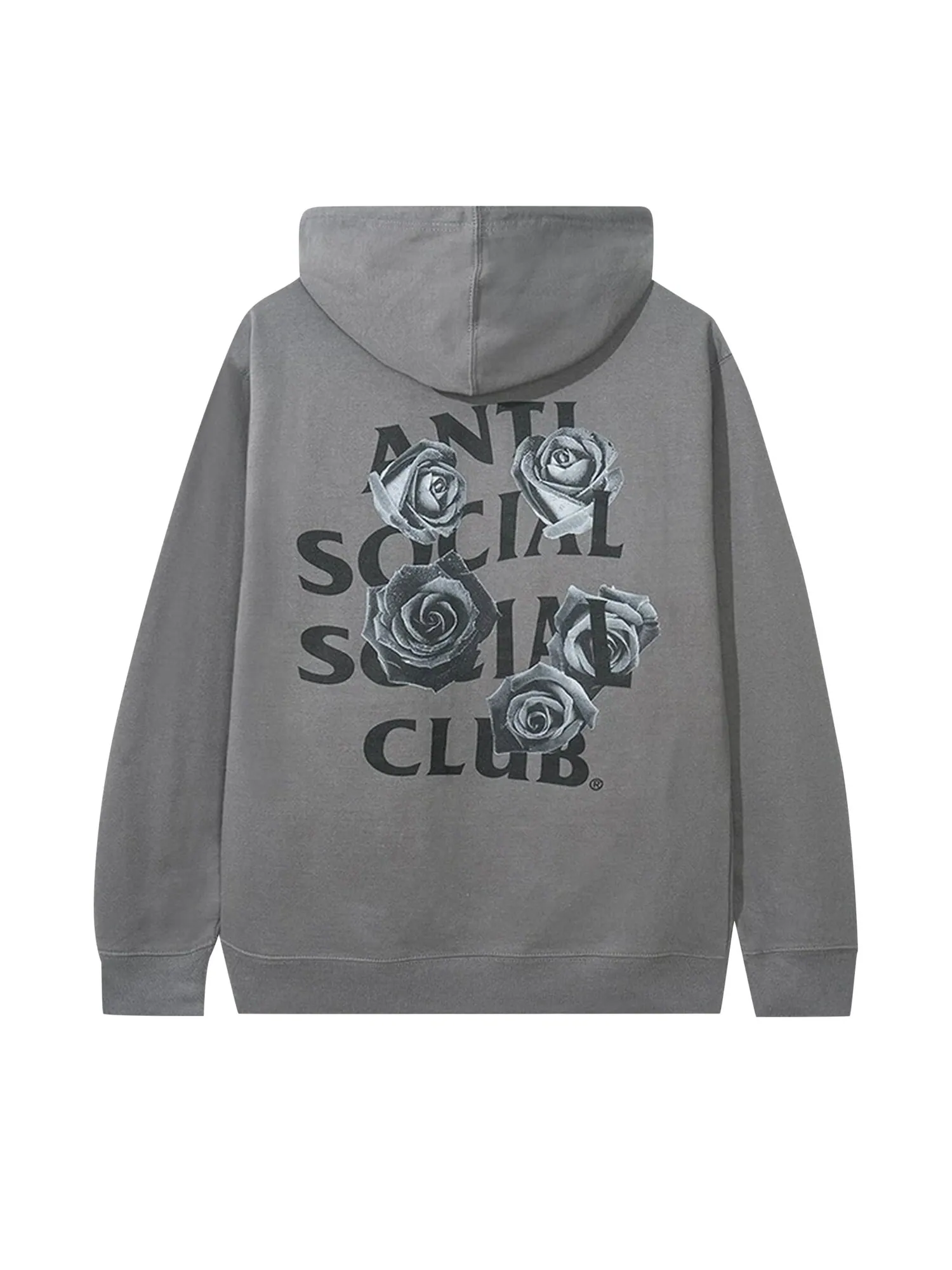 Толстовка с капюшоном Anti Social Social Club с эмодзи — изображение 2 из 2, черный
