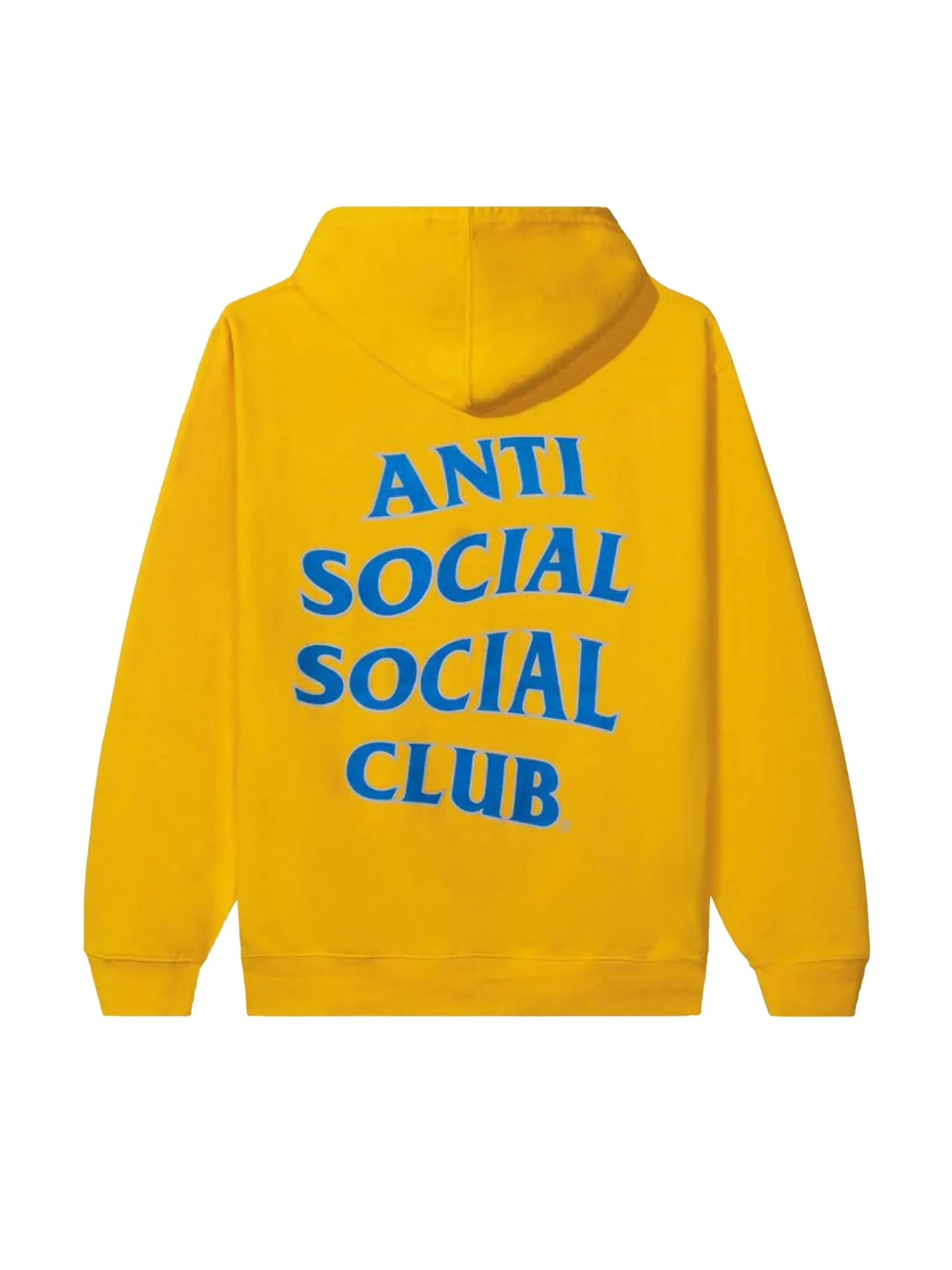 Толстовка Anti Social Social Club Crush Золотая — изображение 2 из 2, желтый
