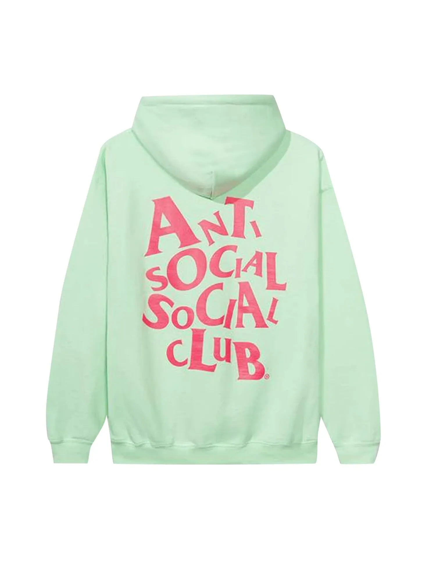 Толстовка с капюшоном Anti Social Social Club — изображение 2 из 2, зеленый