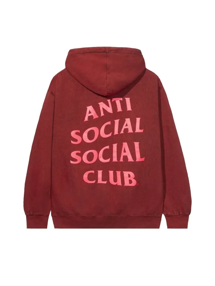 Худи Anti Social Social Club Don't 'Red' — изображение 2 из 2, красный