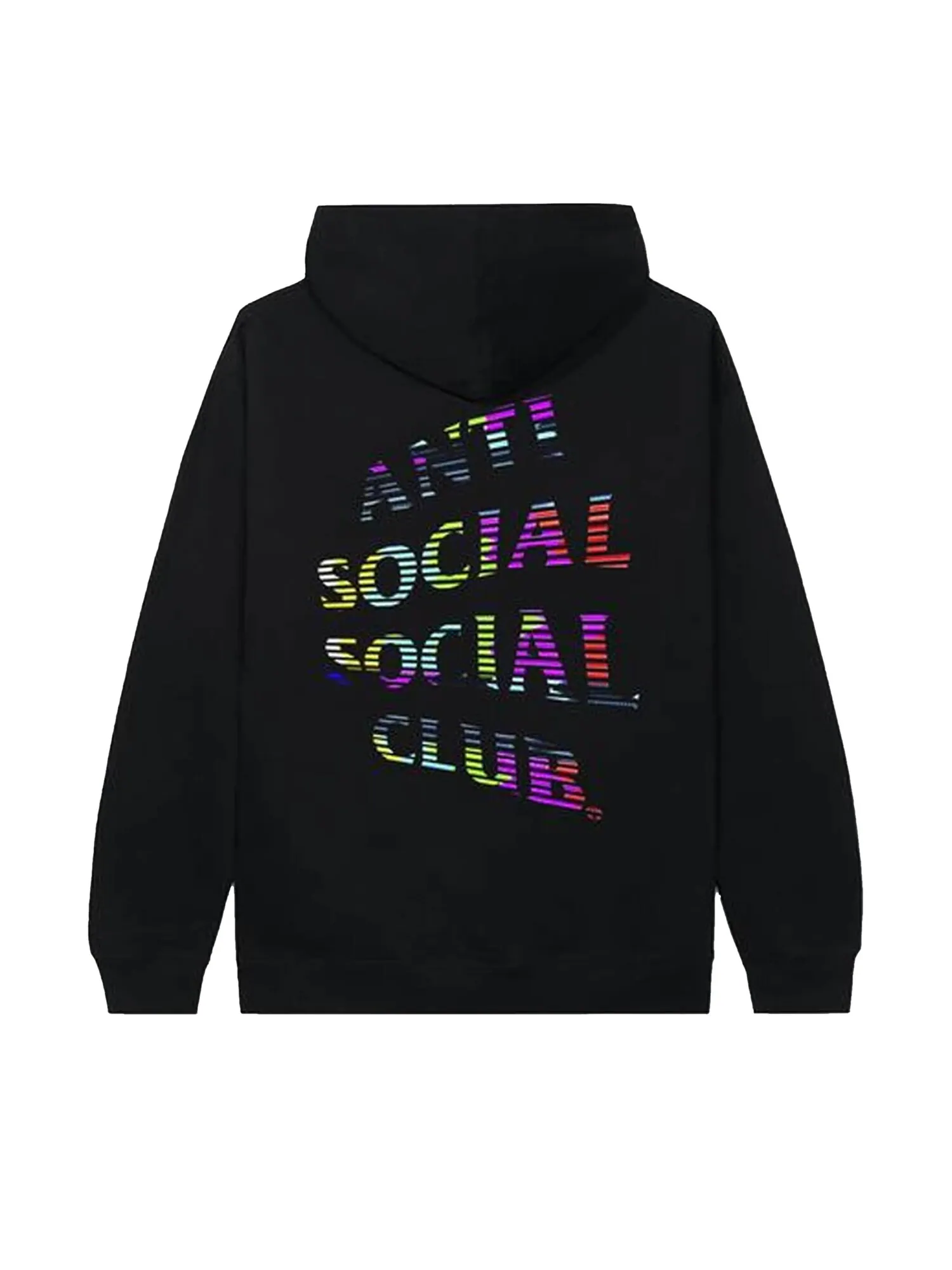 Толстовка Anti Social Social Club Fuzzy Connection — изображение 2 из 2, черный
