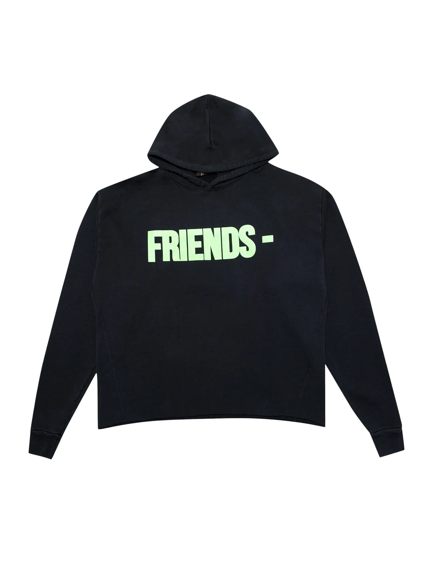 Толстовка Vlone Friends Черный/Зеленый — изображение 1 из 3