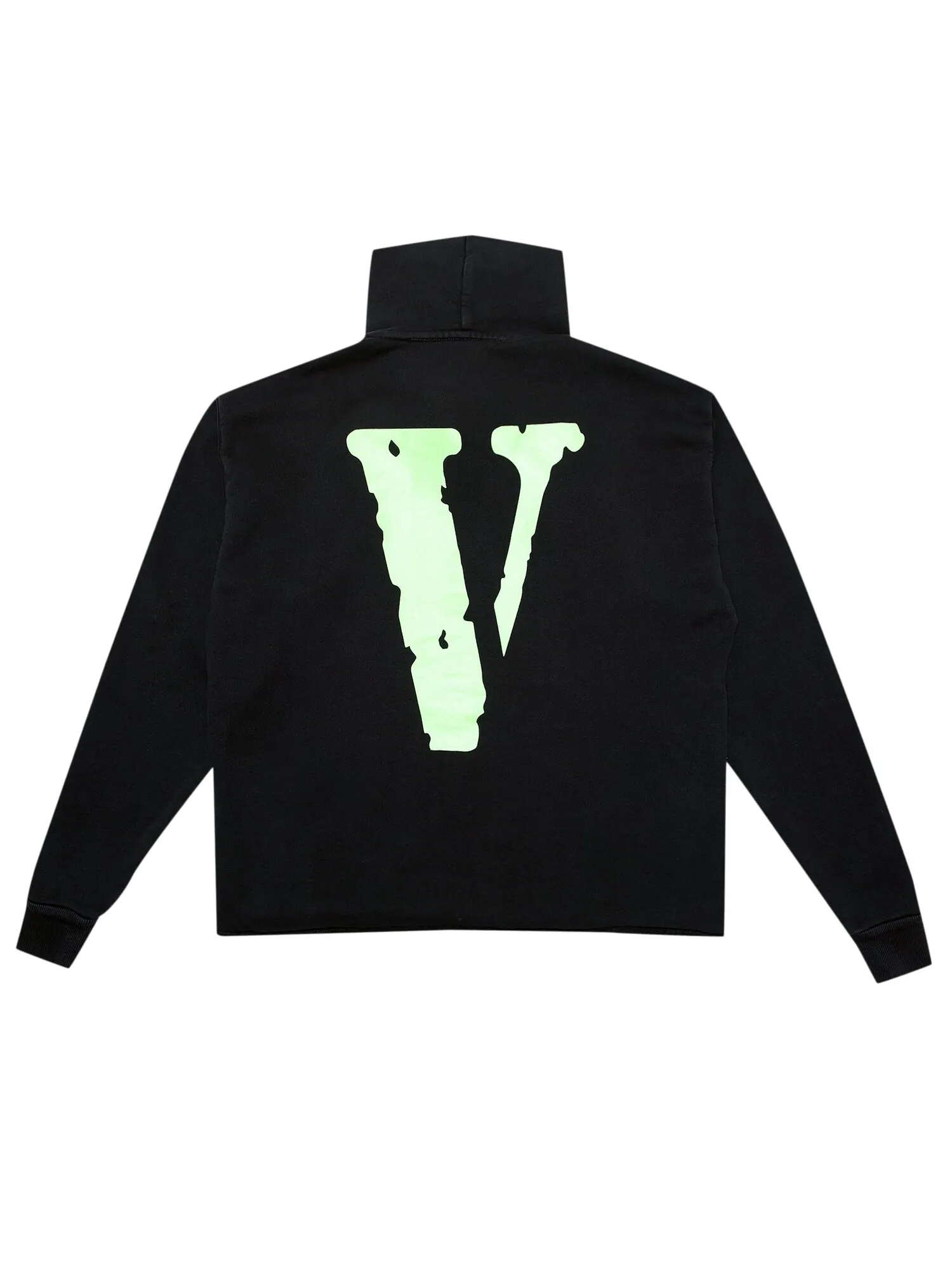 Толстовка Vlone Friends Черный/Зеленый — изображение 2 из 3