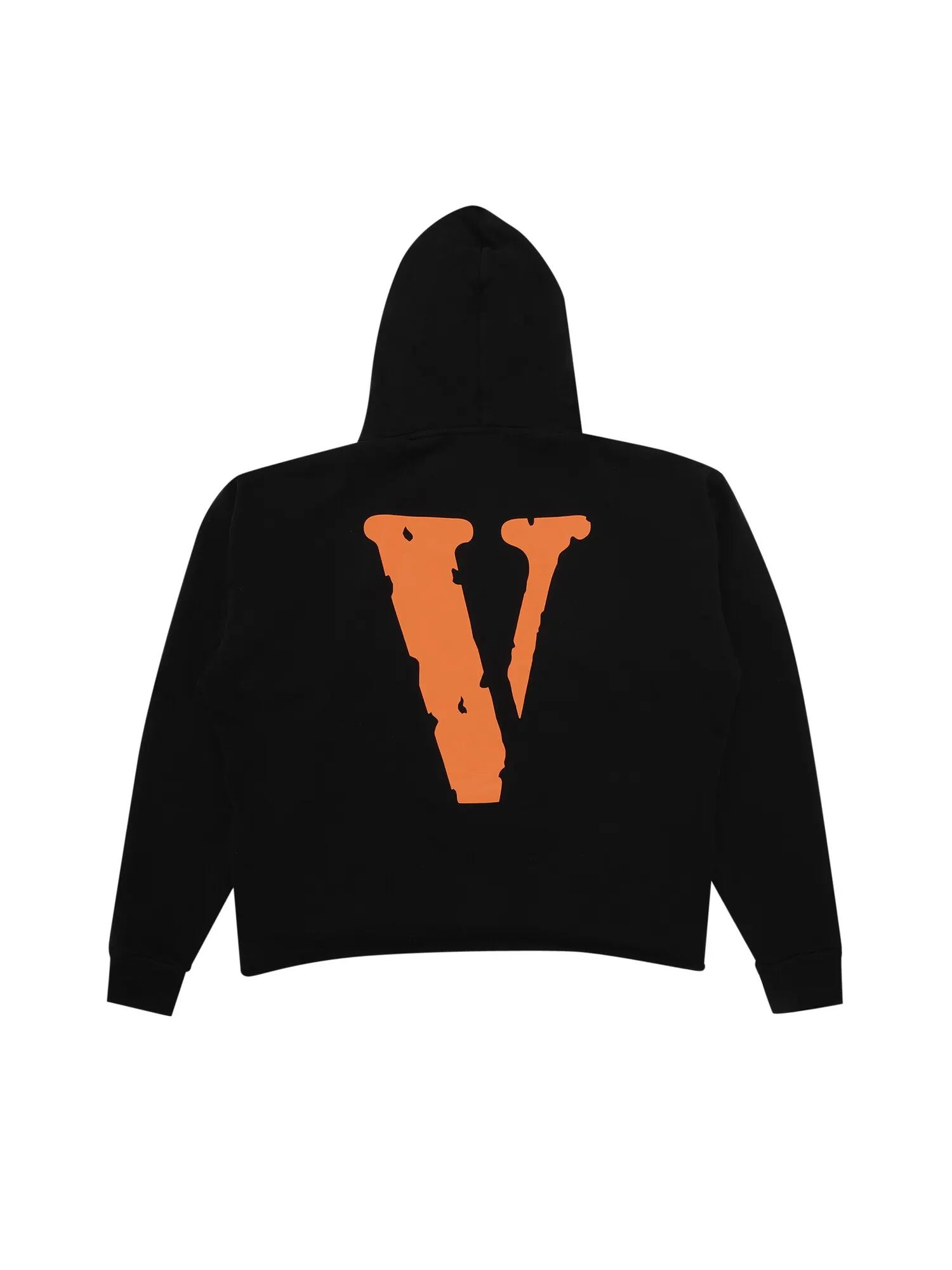 Толстовка Vlone Friends Черный/Оранжевый — изображение 2 из 3