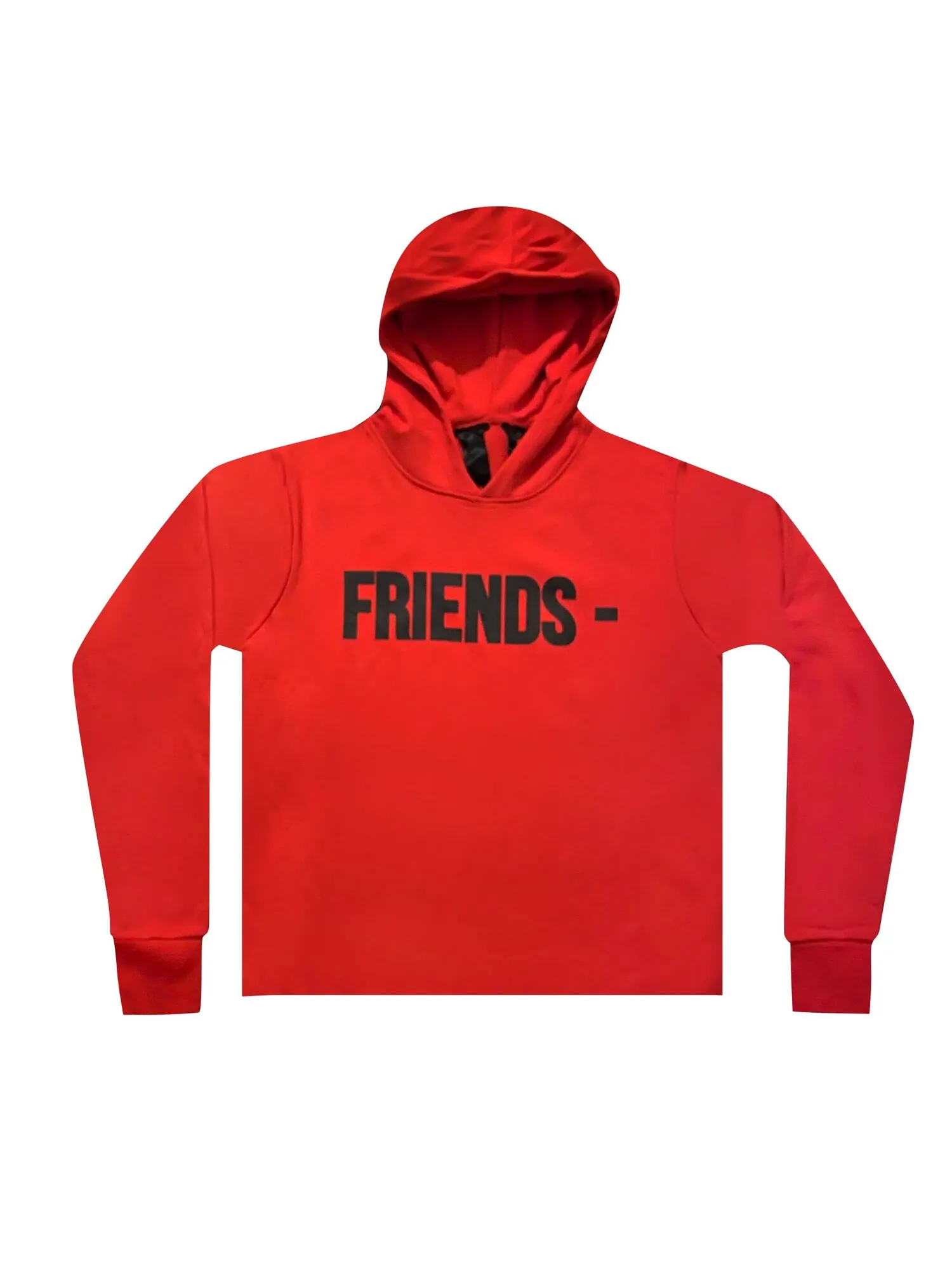 Толстовка Vlone Friends Красный/Черный — изображение 1 из 2