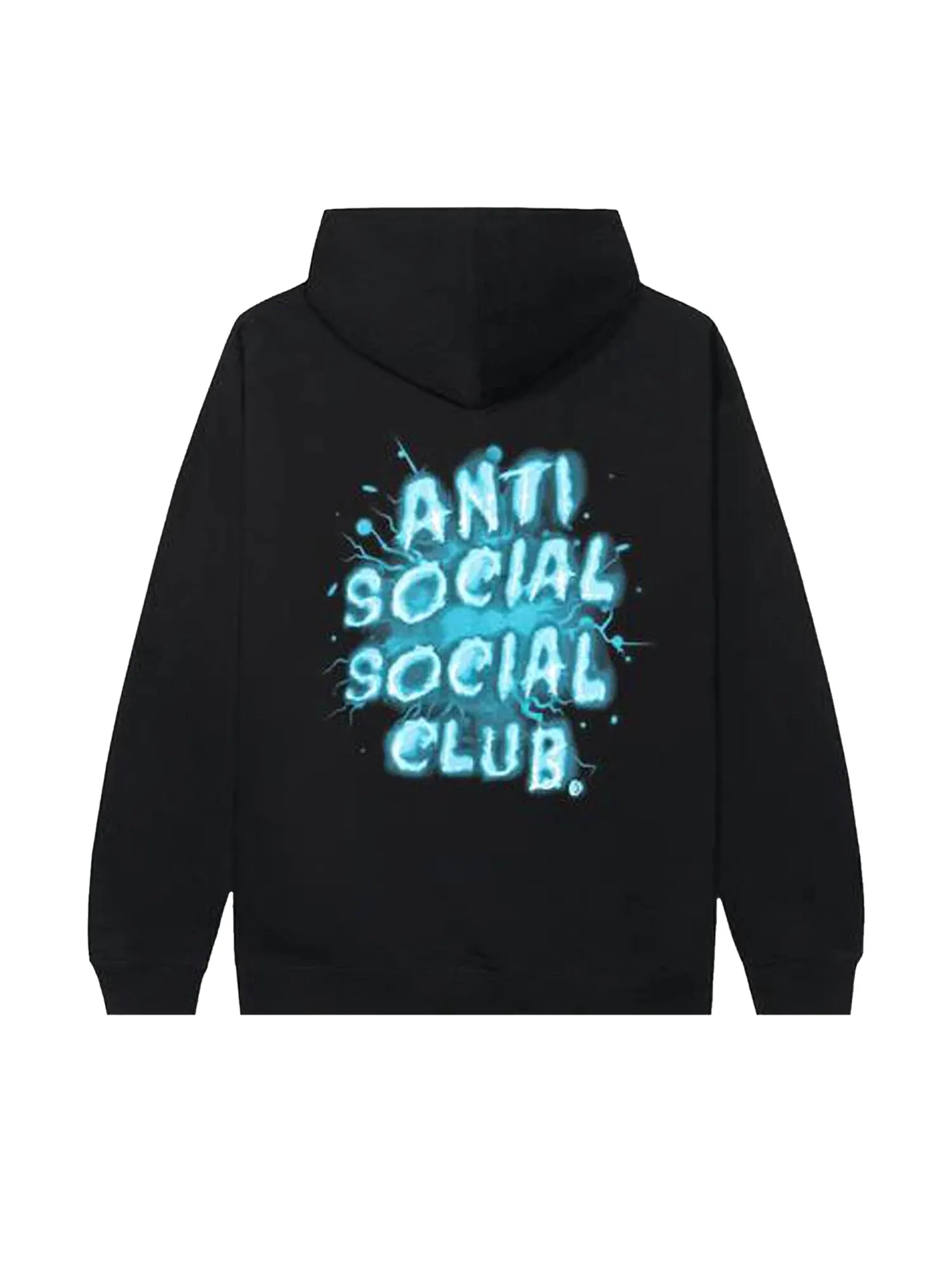 Толстовка Anti Social Social Club I See Splash — изображение 2 из 2, черный/синий