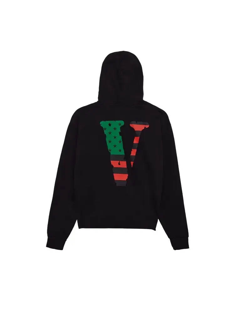 Худи Vlone Power Staple — изображение 2 из 3, черный