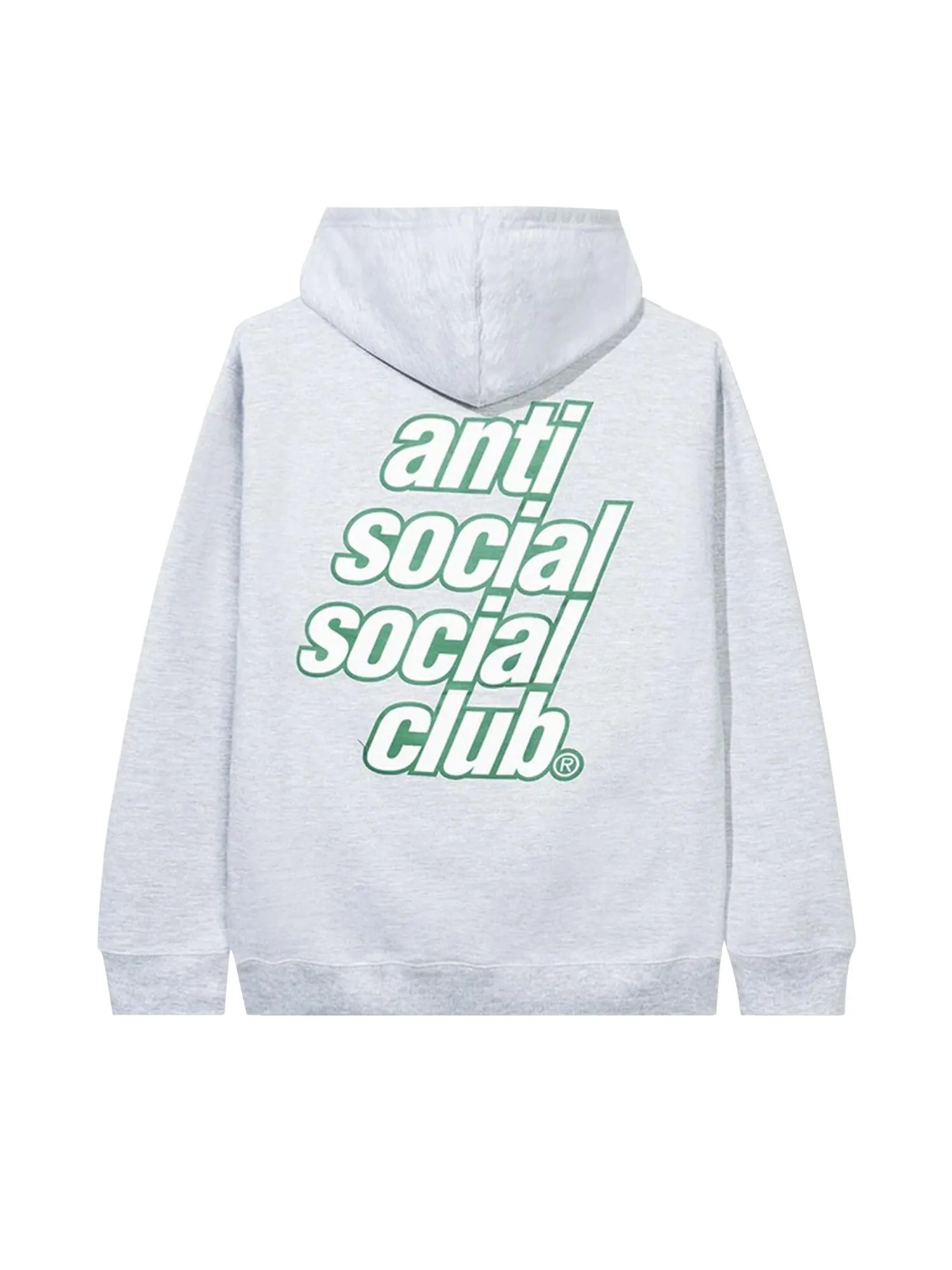 Толстовка Anti Social Social Club Strawberry Slush — изображение 2 из 2, серый