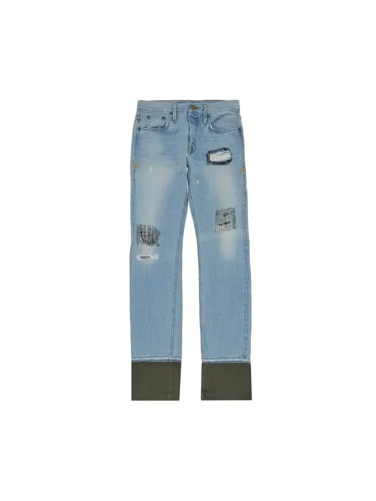 Vlone x Art Basel Canvas Jeans