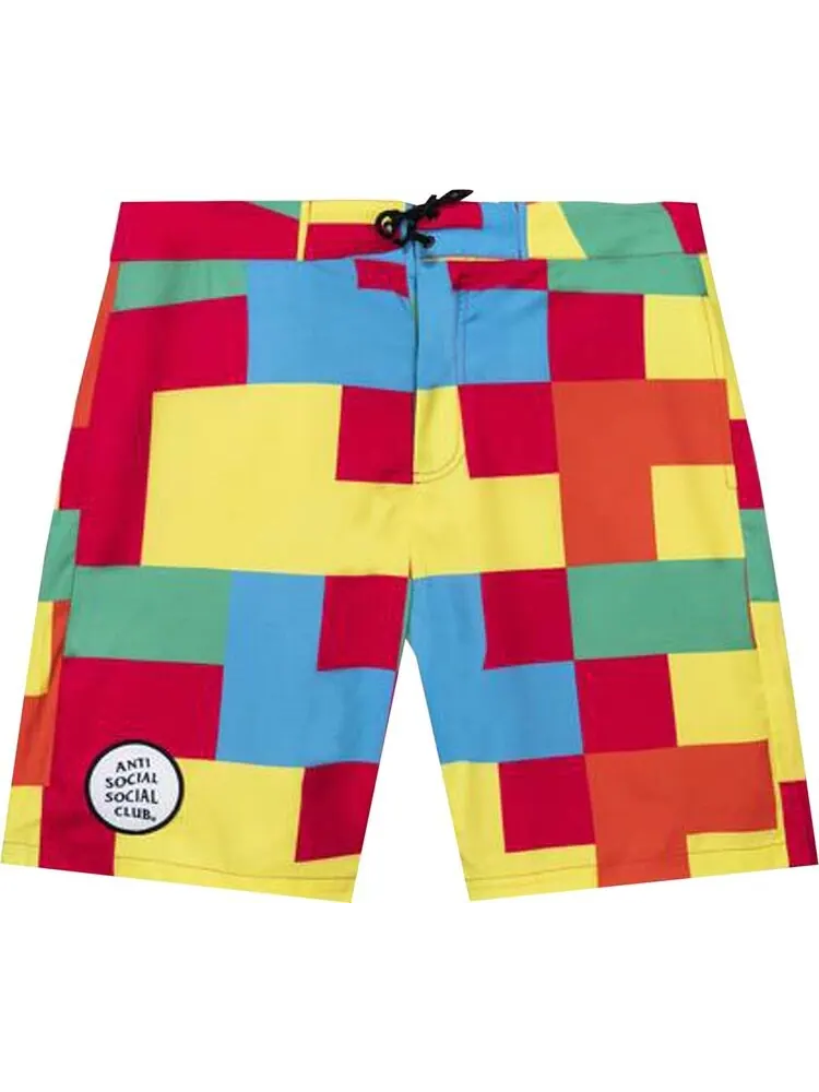 Шорты Anti Social Social Club Kook Board Shorts 'Multi'