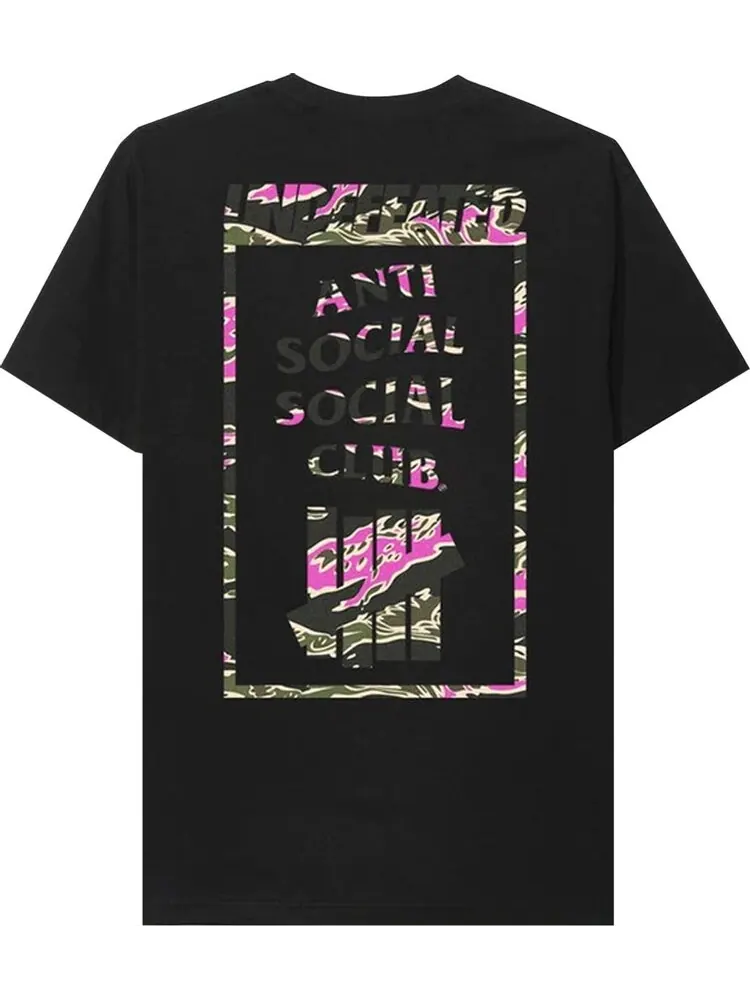 Футболка Anti Social Social Club x Undefeated 2015 Tee 'Black' — изображение 2 из 2, черный