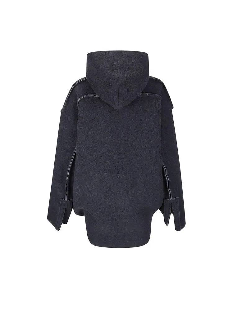 Анорак Ottolinger Felted Scuba Anorak — изображение 2 из 2, черный