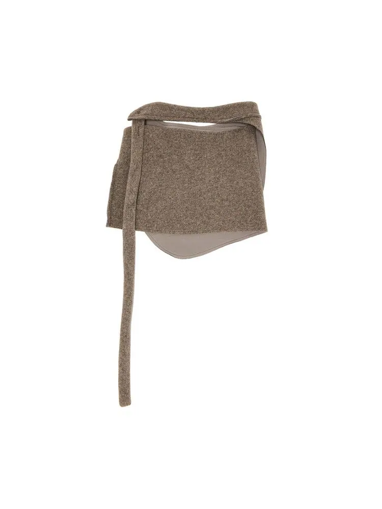 Юбка Ottolinger Scuba Skirt — изображение 2 из 3, серый