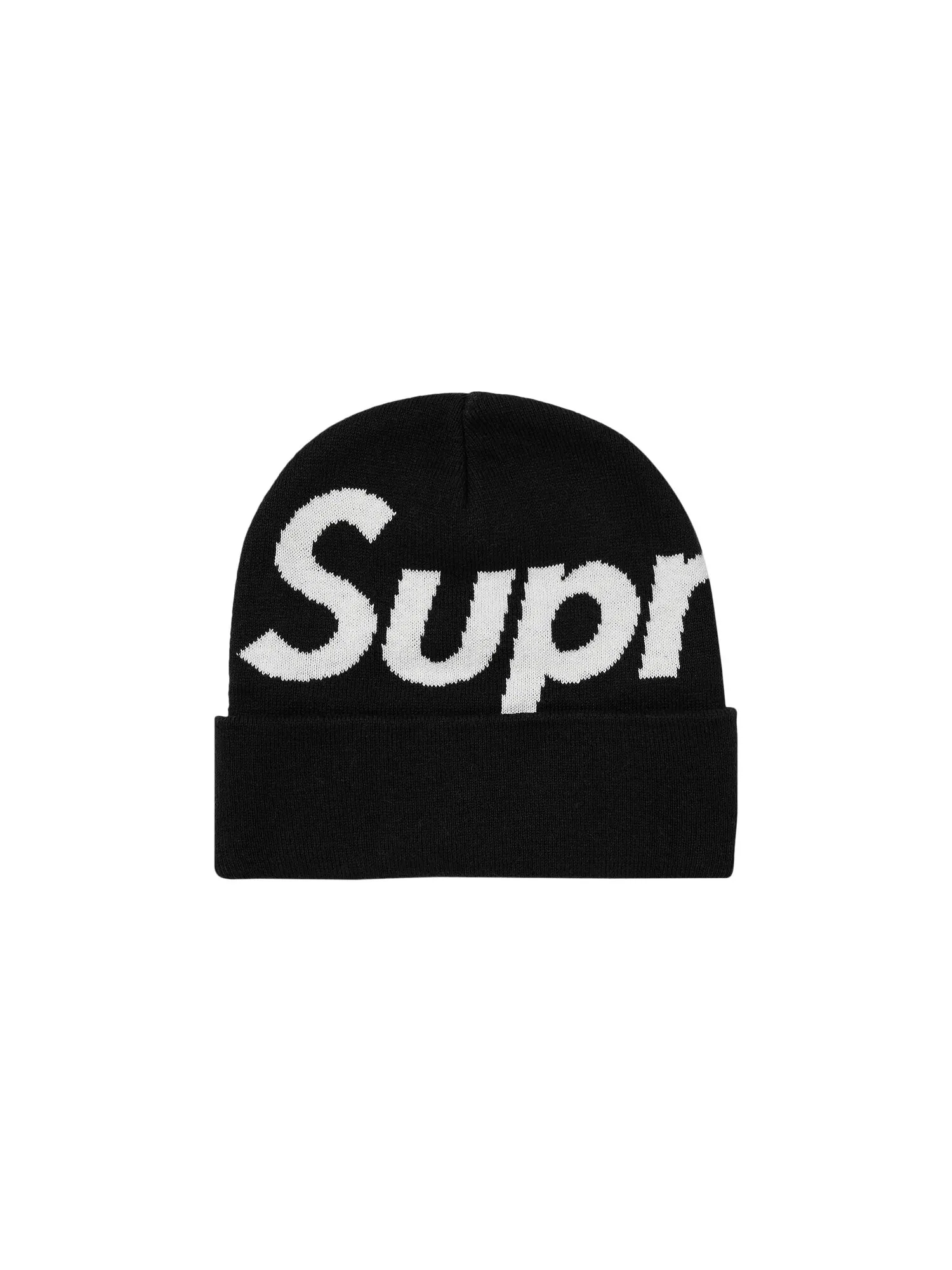 Шапка-бини Supreme с большим логотипом