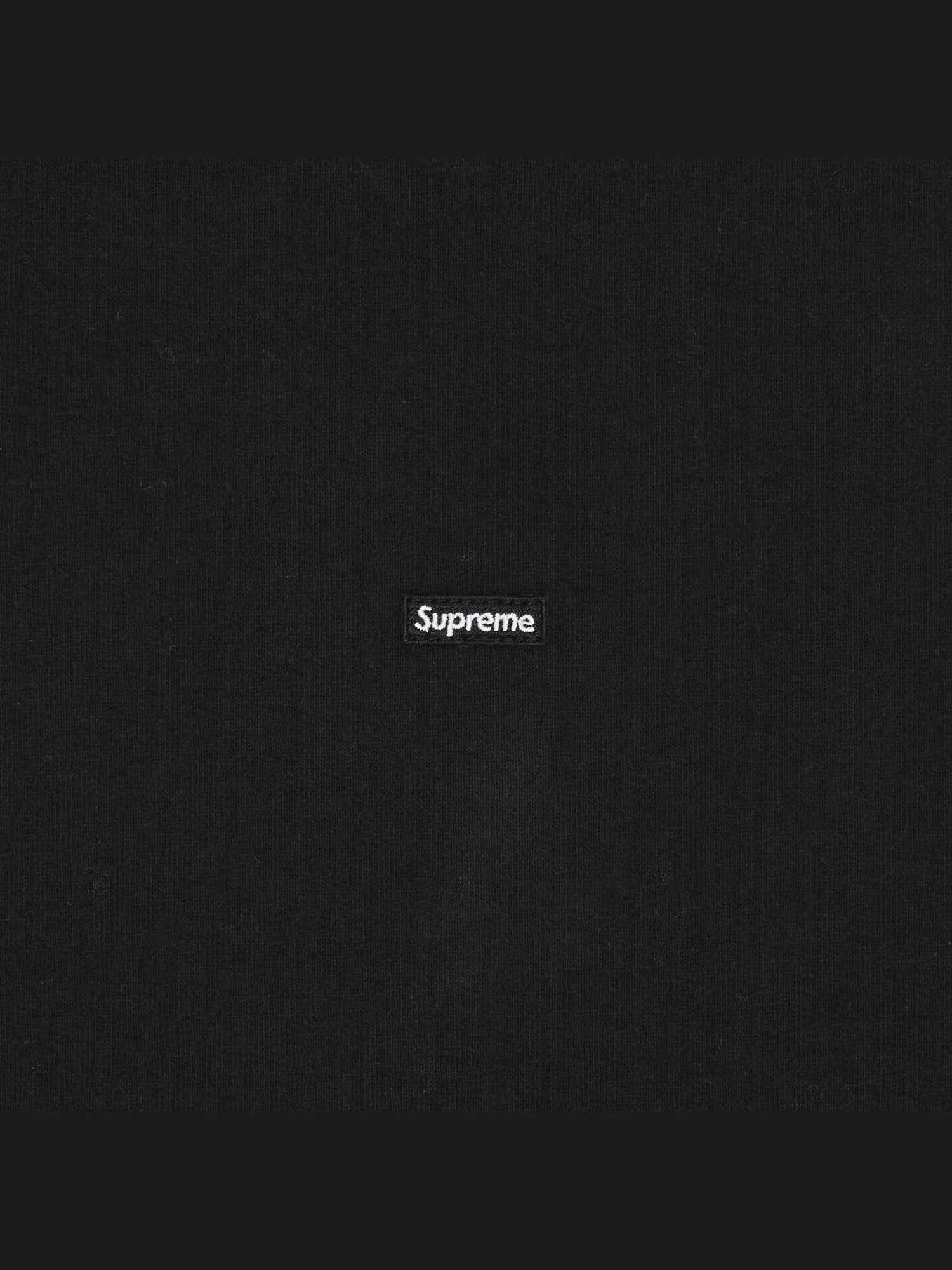 Толстовка с капюшоном и шнурком Supreme Small Box — изображение 2 из 2, черный