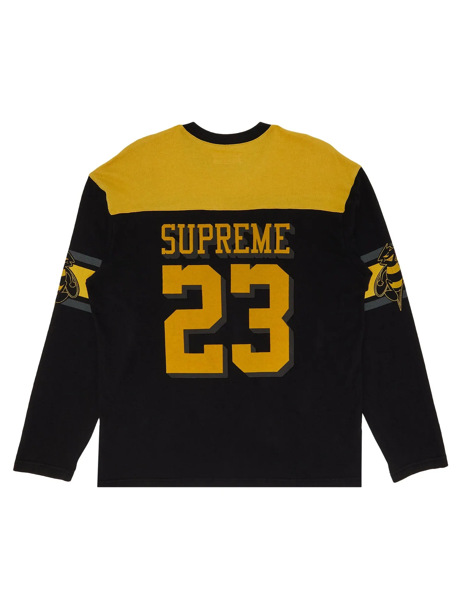 Футбольная футболка с длинными рукавами Supreme Bumblebee — изображение 2 из 3, черный