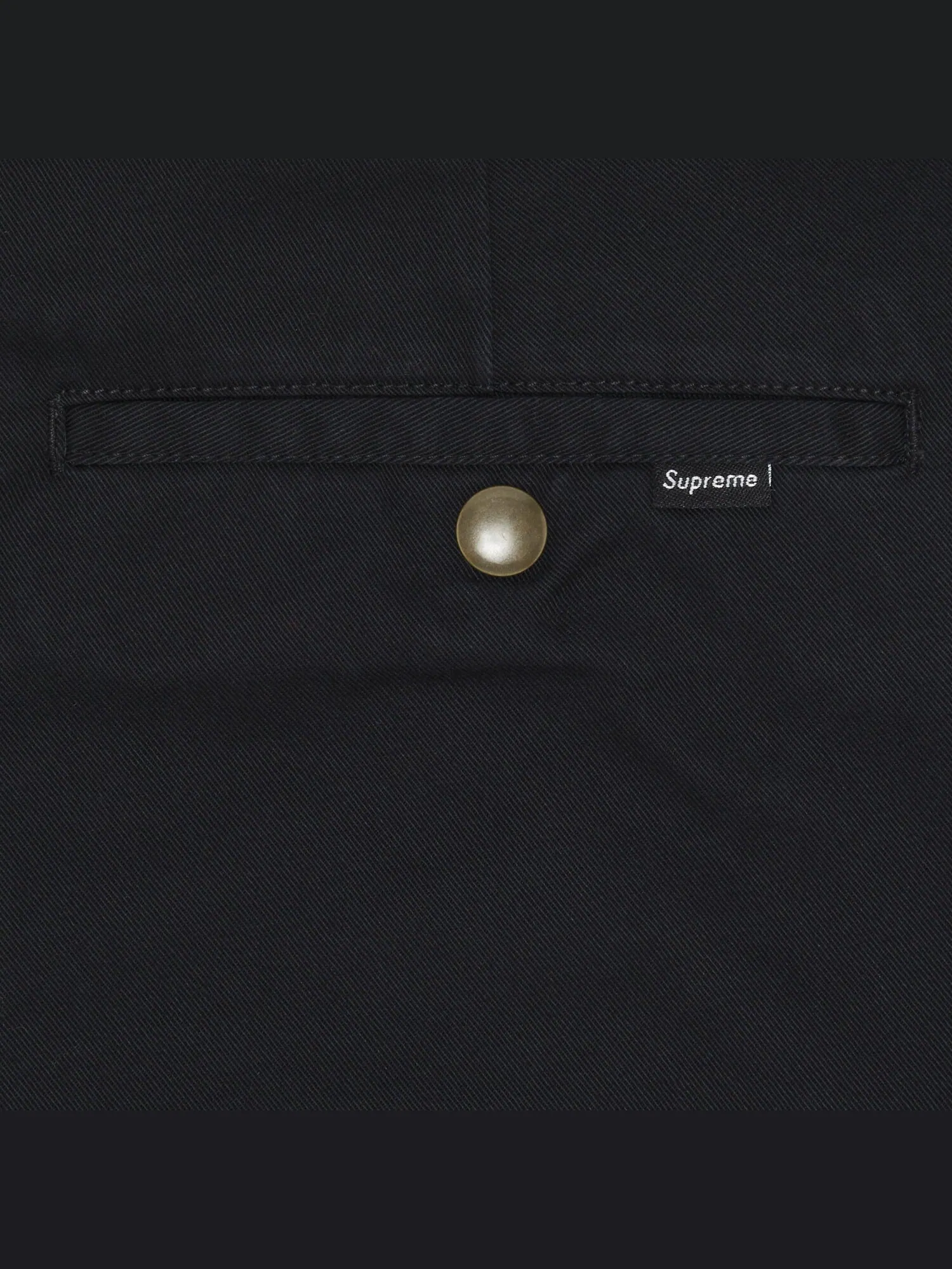 Рабочие брюки Supreme — изображение 3 из 3, черный