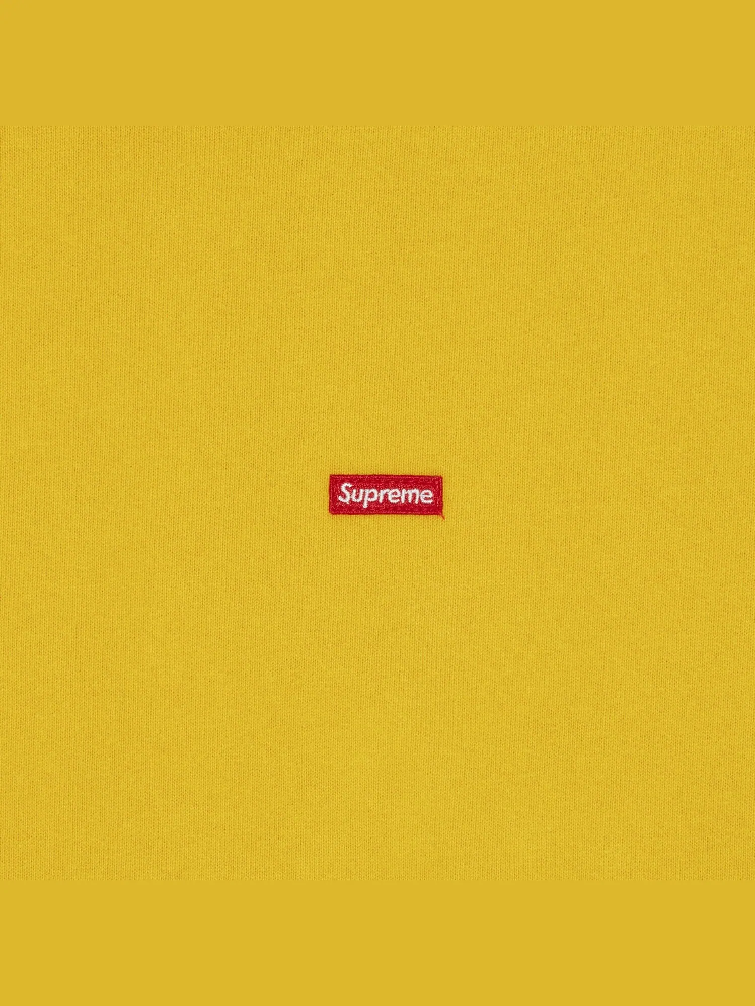 Толстовка Supreme Small Box с капюшоном и шнурком — изображение 2 из 2, золотой