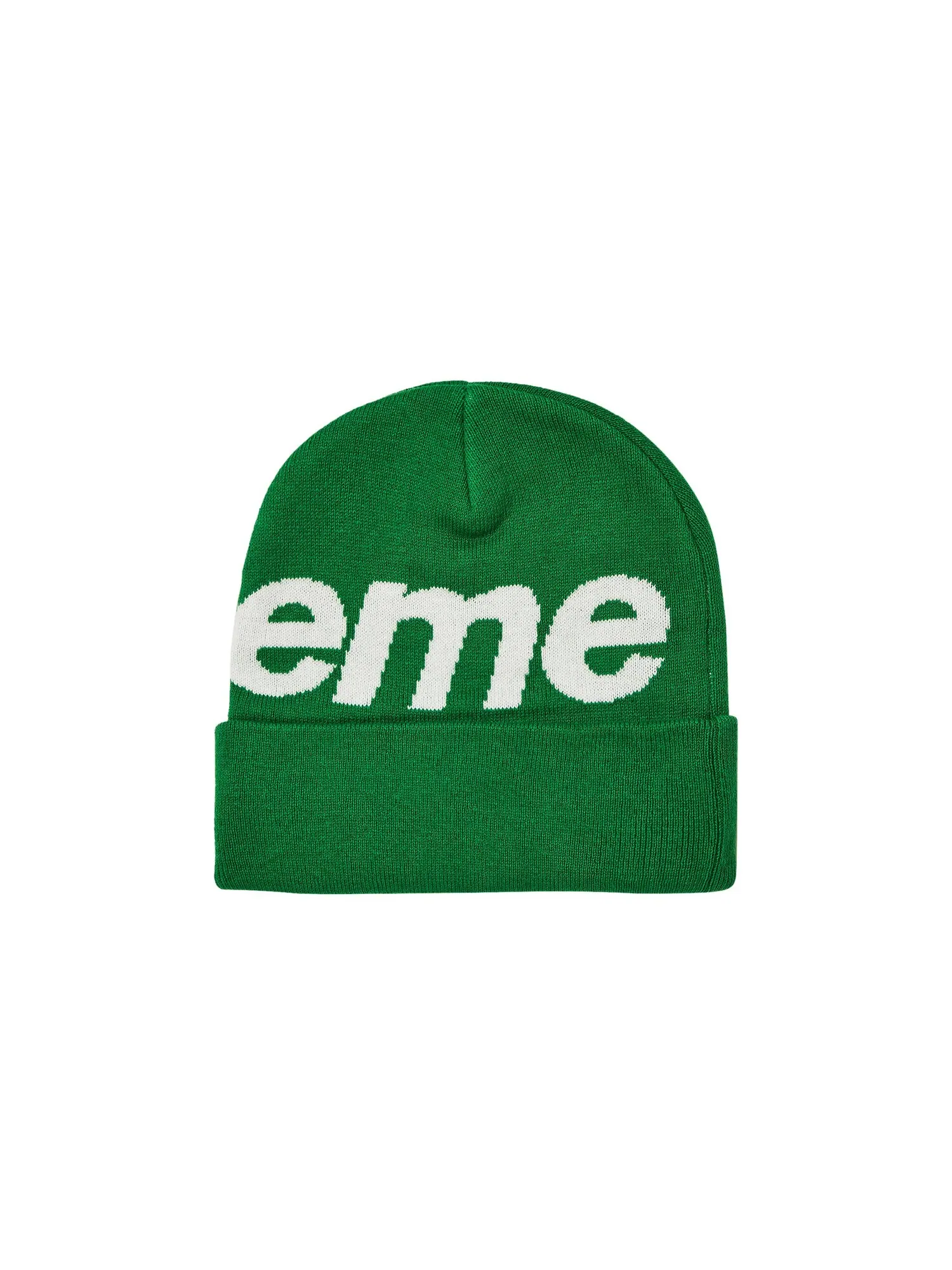 Шапка-бини Supreme с большим логотипом — изображение 2 из 3, зеленый