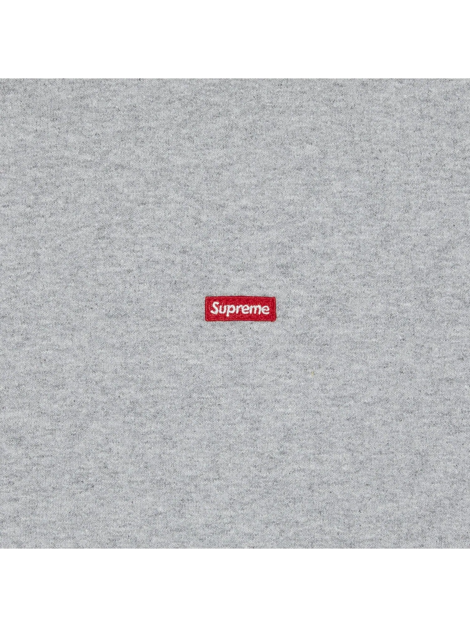 Толстовка Supreme Small Box с капюшоном и шнурком — изображение 2 из 2, серый