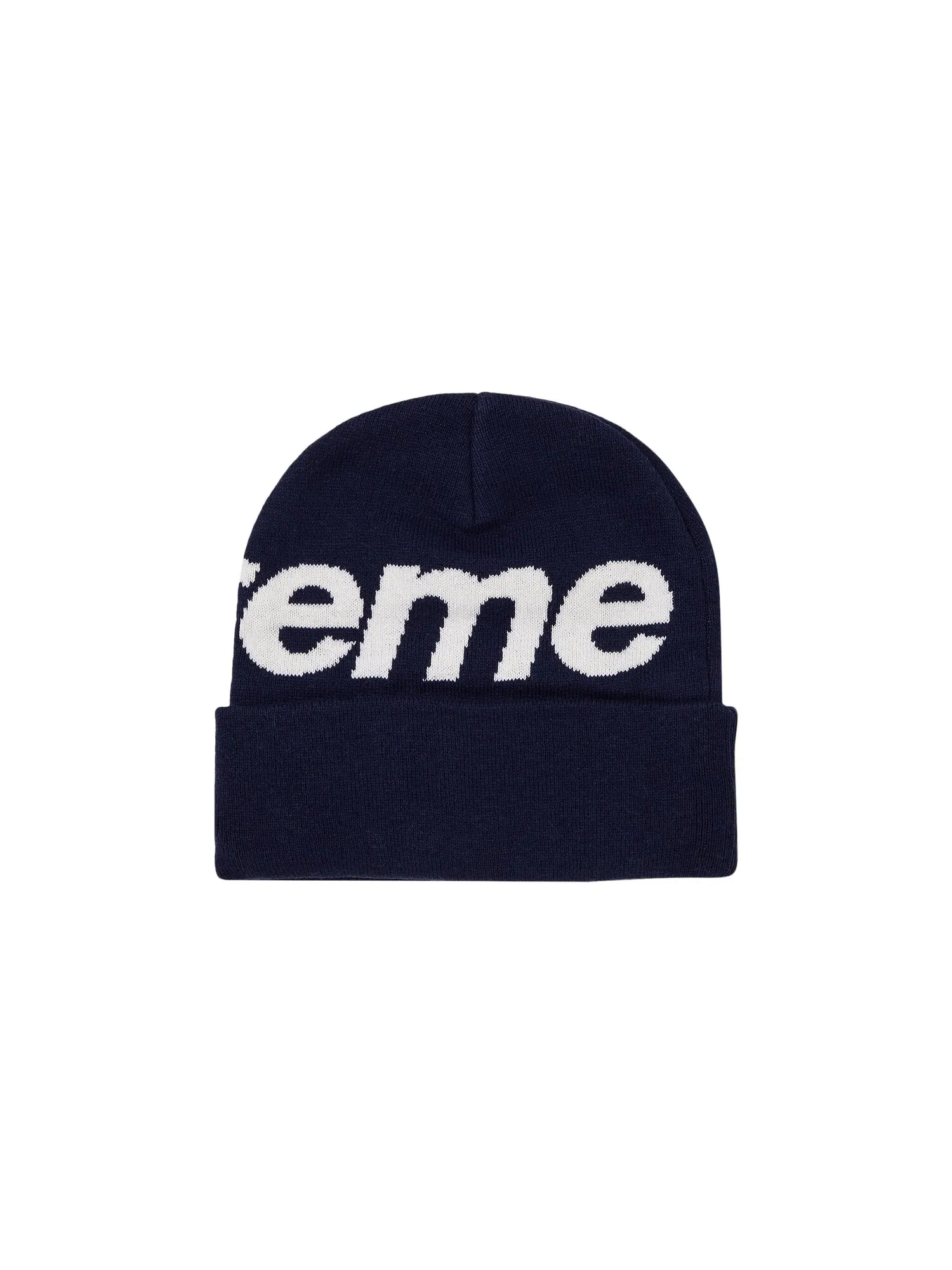 Шапка-бини Supreme с большим логотипом — изображение 2 из 3, синий