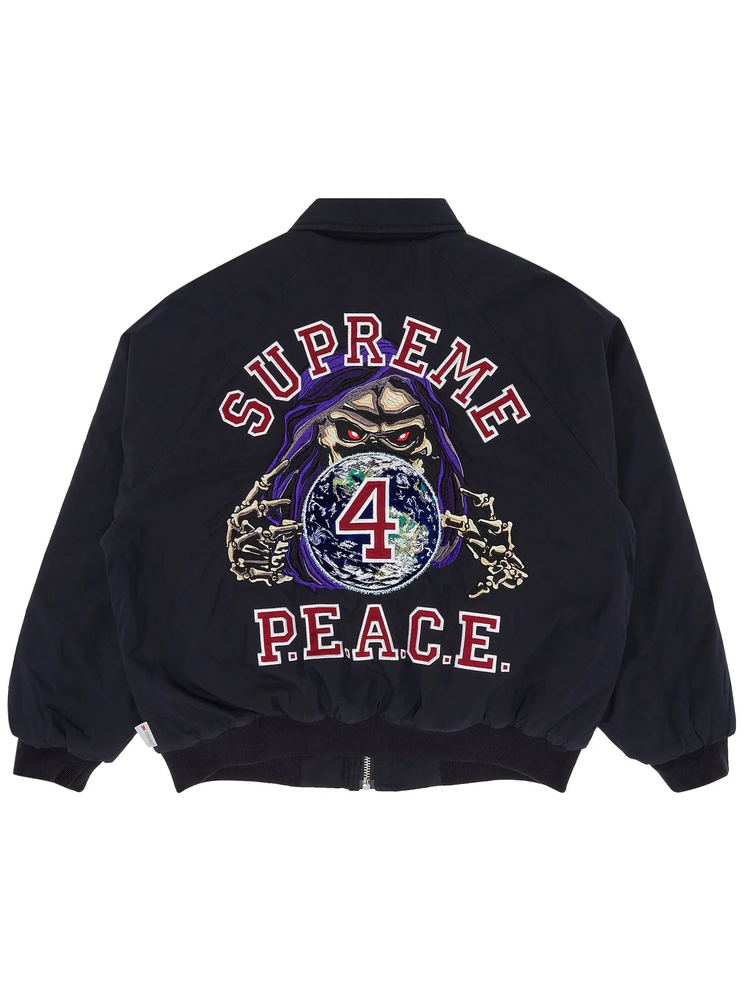 Рабочая куртка Supreme Peace с вышивкой — изображение 2 из 3, синий