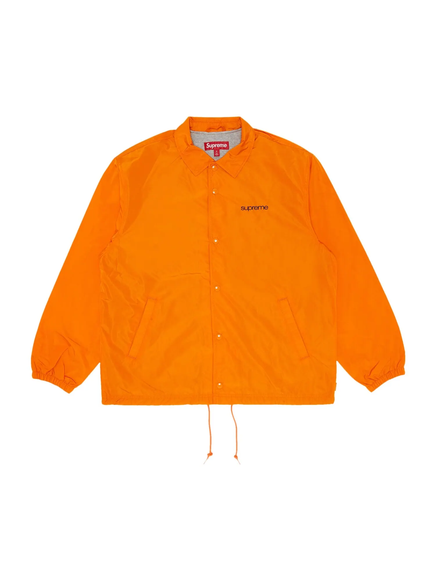 Куртка Supreme NYC Coaches оранжевого цвета