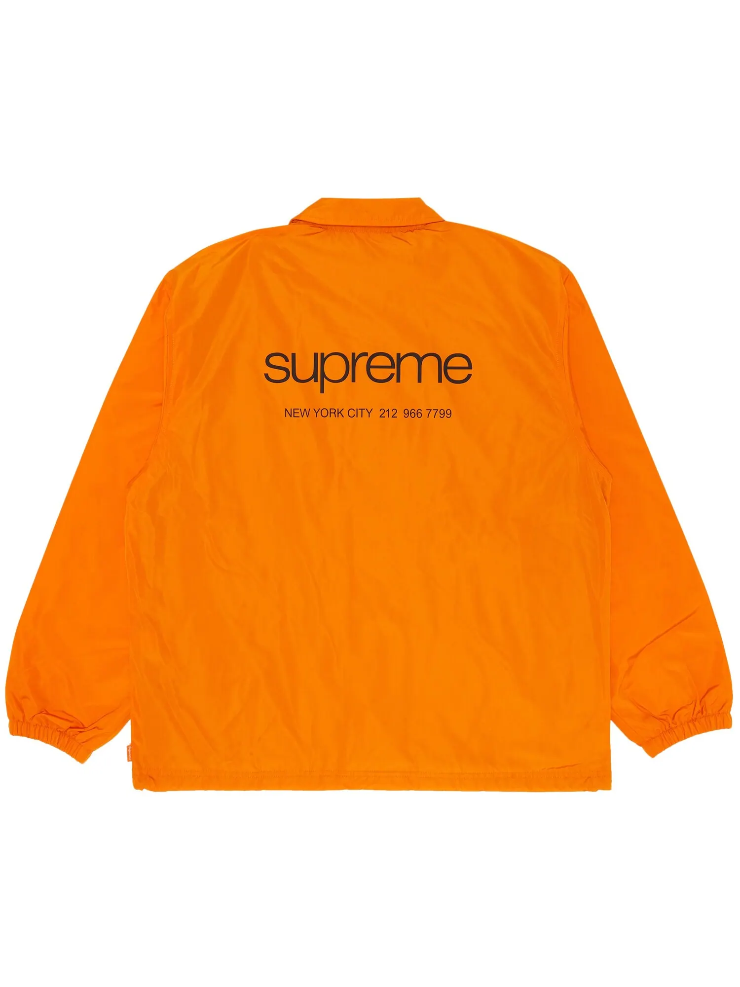 Куртка Supreme NYC Coaches оранжевого цвета — изображение 2 из 3, оранжевый