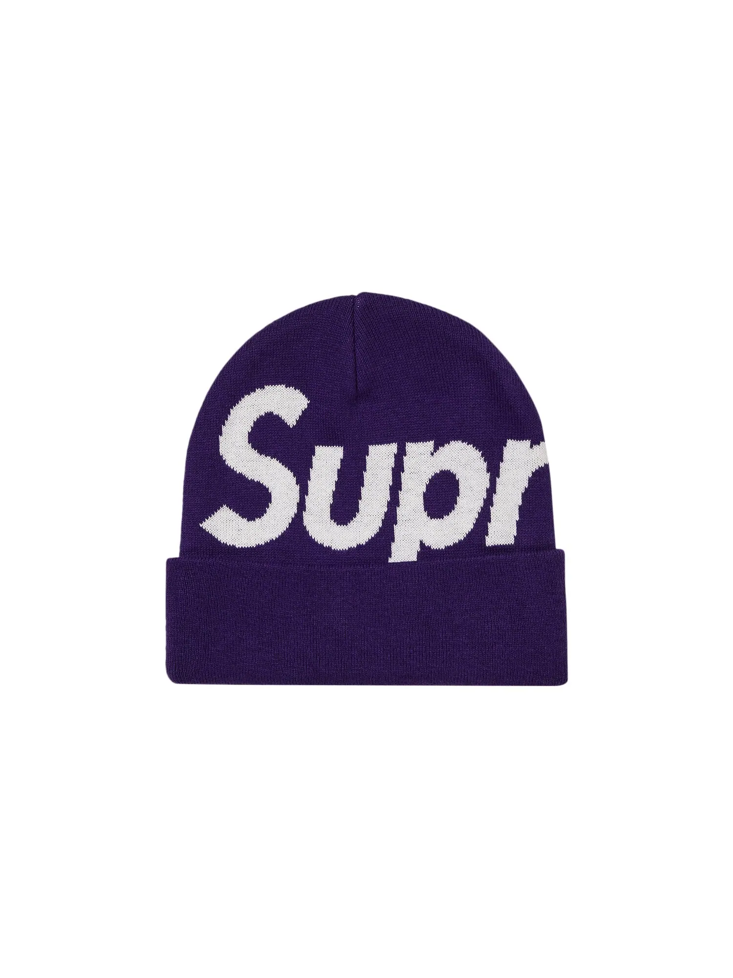 Шапка-бини Supreme с большим логотипом