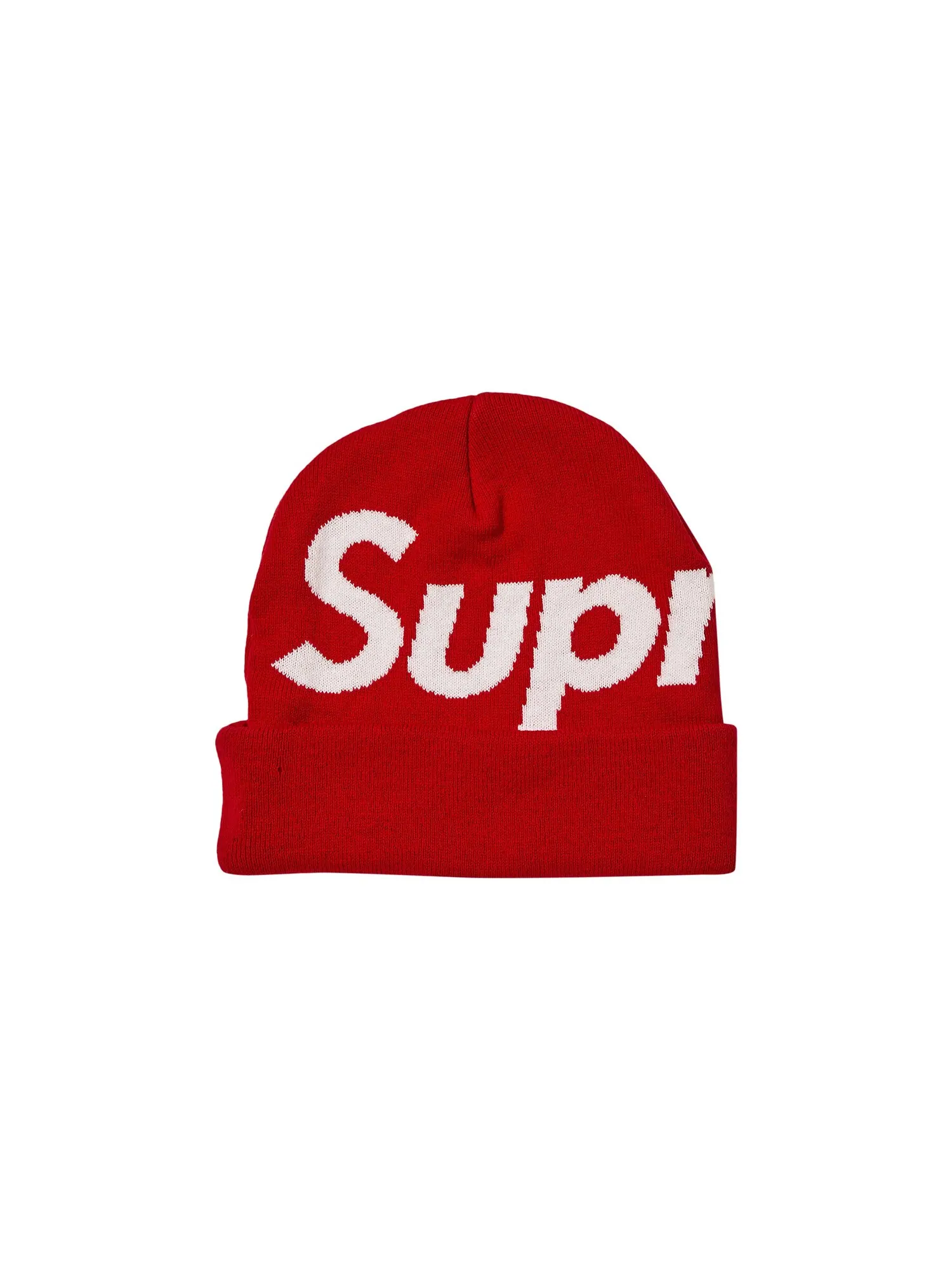 Шапка-бини Supreme с большим логотипом