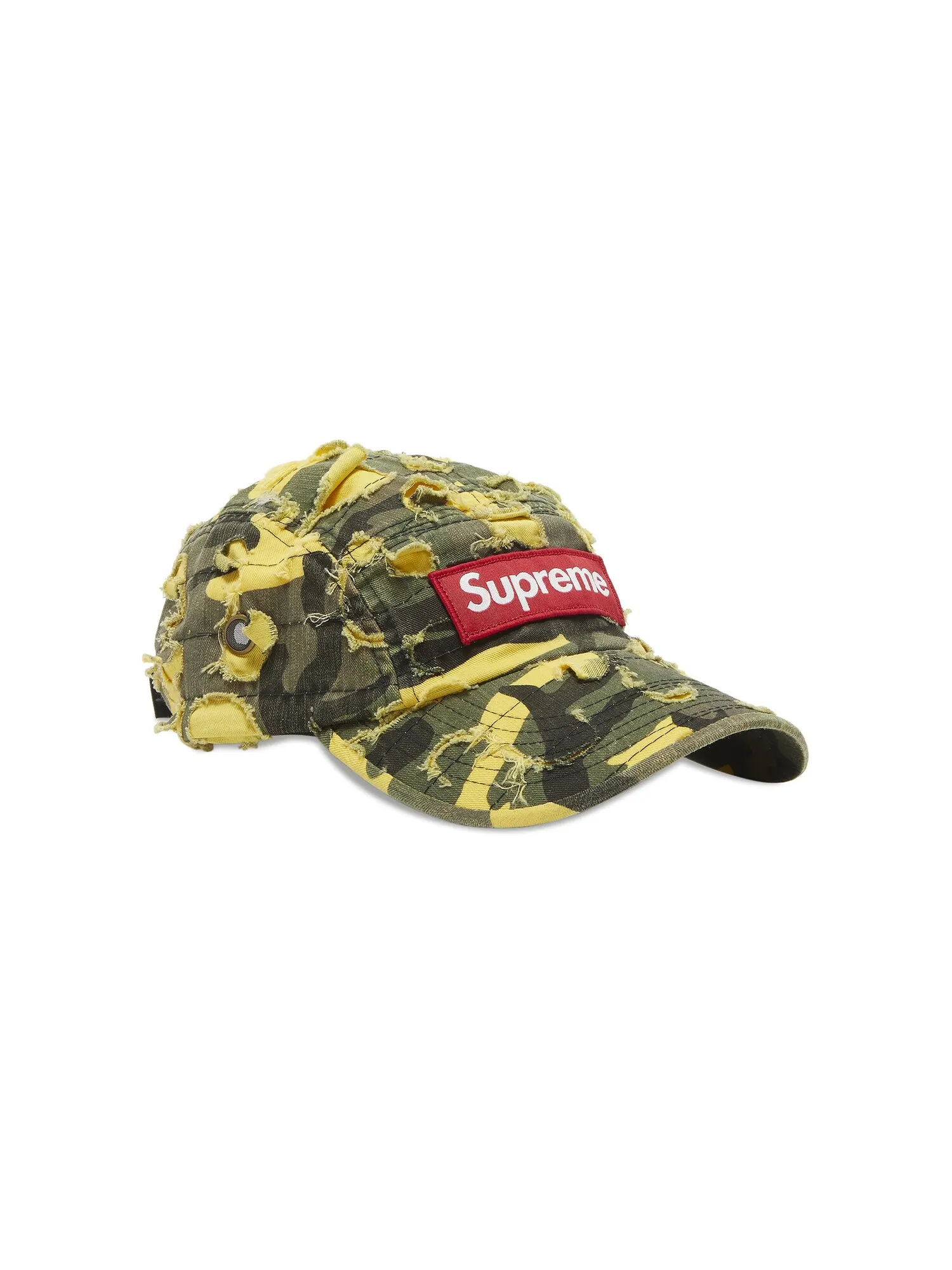 Кепка Supreme x Griffin Camp Yellow Camo — изображение 2 из 4, желтый