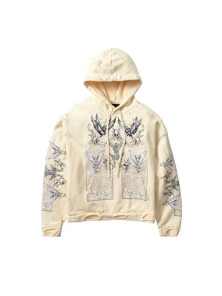 Пуловер Who Decides War Ascension Hooded Pullover — голубой