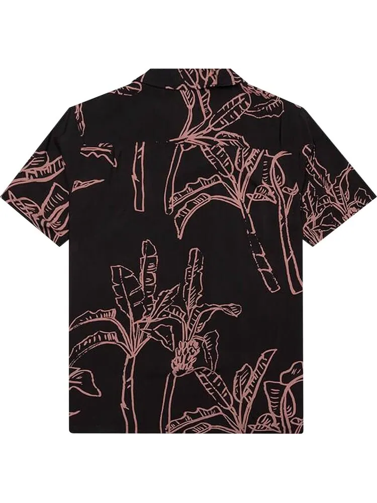Рубашка Stussy Banana Tree Shirt 'Black' — изображение 2 из 2, черный